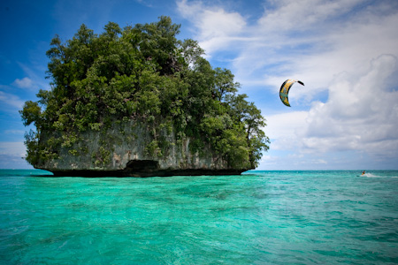 Kitesurfing Palau