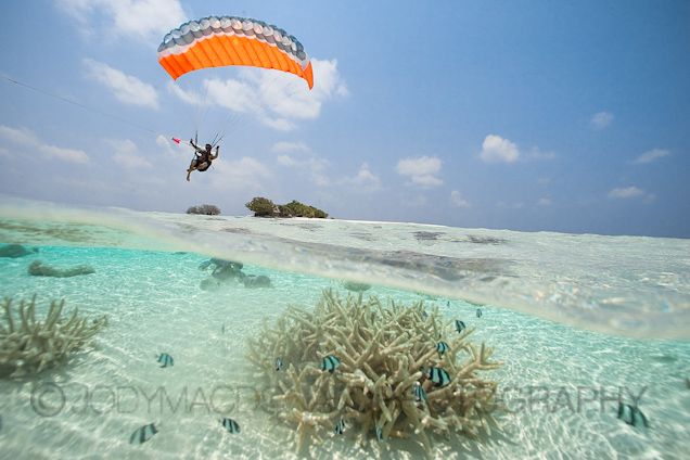 Maldives Islands Speedflying
